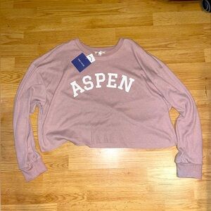 Pink Rose Long Sleeve Tee